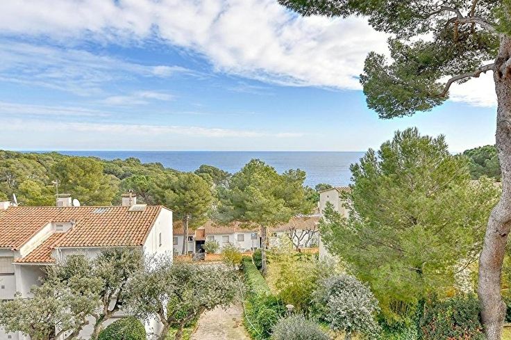 Wohnung 2 Schlafzimmer mit Meerblick auf Calella de Palafrugell - Vermietung Urlaub - Tourist