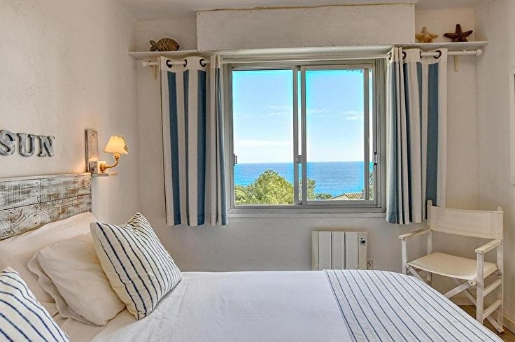 Wohnung 2 Schlafzimmer mit Meerblick auf Calella de Palafrugell - Vermietung Urlaub - Tourist