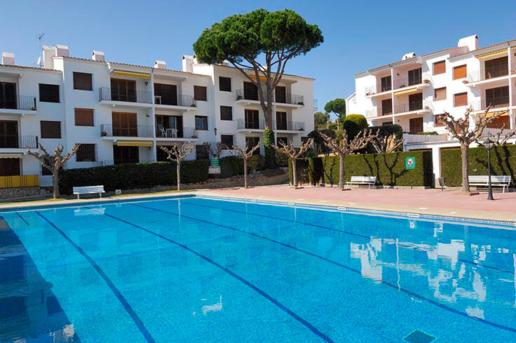 Wohnung 2 Schlafzimmer mit Schwimmbad, Wifi und Garten auf Calella de Palafrugell - Vermietung Urlaub - Tourist