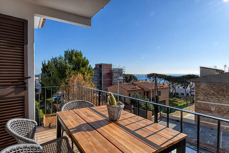 Wohnung 2 Schlafzimmer mit Schwimmbad, Meerblick und Wifi auf Calella de Palafrugell - Vermietung Urlaub - Tourist