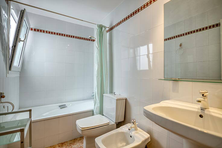 Wohnung 2 Schlafzimmer mit Meerblick auf Calella de Palafrugell - Vermietung Jahreszeit