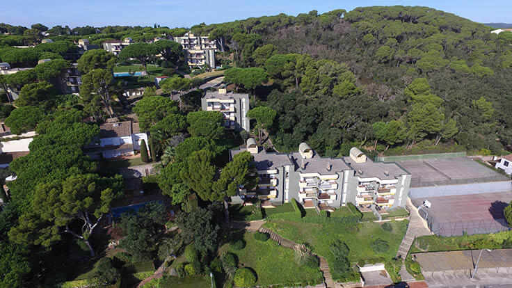 Wohnung 3 Schlafzimmer mit Schwimmbad, Meerblick und Garten auf Calella de Palafrugell - Vermietung Urlaub - Tourist