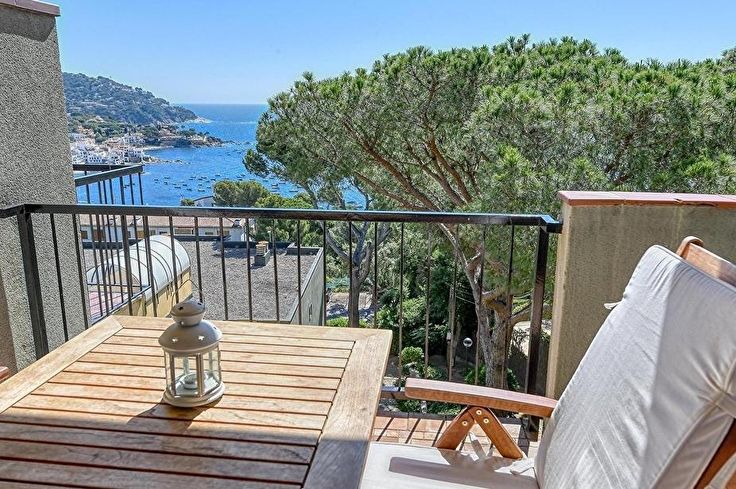 Wohnung 3 Schlafzimmer mit Schwimmbad, Meerblick und Garten auf Calella de Palafrugell - Vermietung Urlaub - Tourist