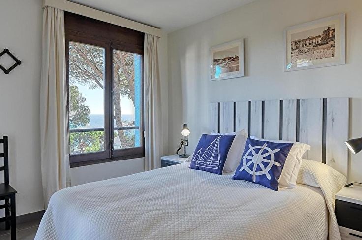 Wohnung 2 Schlafzimmer mit Schwimmbad, Meerblick, Wifi, Parken und Garten auf Calella de Palafrugell - Vermietung Urlaub - Tourist