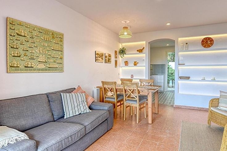 Wohnung 2 Schlafzimmer mit Schwimmbad, Meerblick, Klimaanlage, Wifi, Parken und Garten auf Calella de Palafrugell - Vermietung Urlaub - Tourist