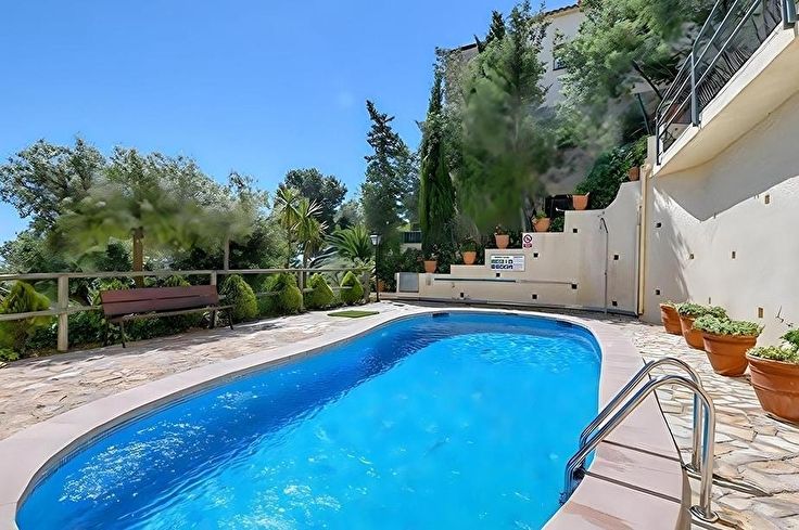 Wohnung 2 Schlafzimmer mit Schwimmbad, Meerblick und Wifi auf Calella de Palafrugell - Vermietung Urlaub - Tourist