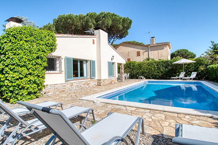 Chalet 4 Schlafzimmer mit Schwimmbad und Wifi auf Calella de Palafrugell - Vermietung Urlaub - Tourist