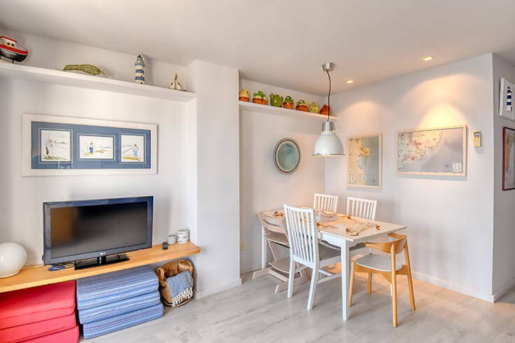 Wohnung 2 Schlafzimmer mit Meerblick, Klimaanlage, Wifi und Parken auf Calella de Palafrugell - Vermietung Urlaub - Tourist