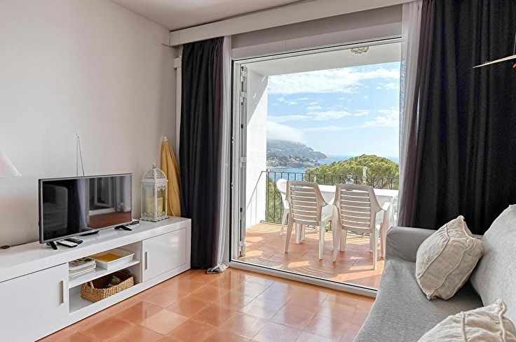 Wohnung 2 Schlafzimmer mit Meerblick, Parken und Garten auf Calella de Palafrugell - Vermietung Urlaub - Tourist