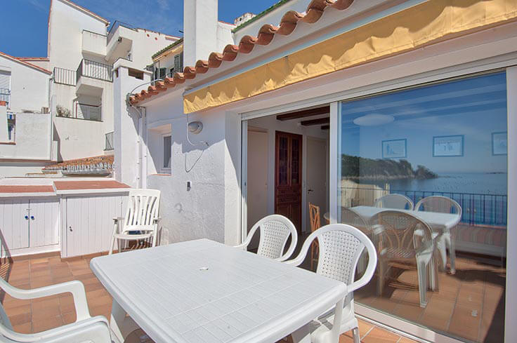 Wohnung 2 Schlafzimmer mit Meerblick und Wifi auf Calella de Palafrugell - Vermietung Urlaub - Tourist