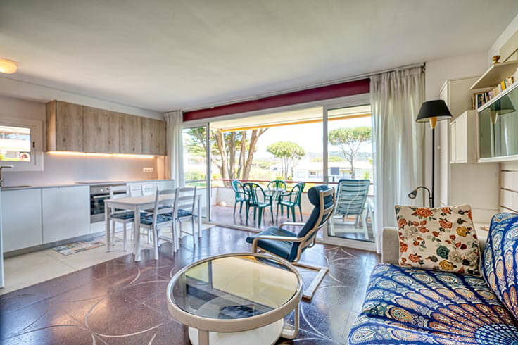 Wohnung 2 Schlafzimmer mit Schwimmbad, Wifi und Garten auf Calella de Palafrugell - Vermietung Urlaub - Tourist
