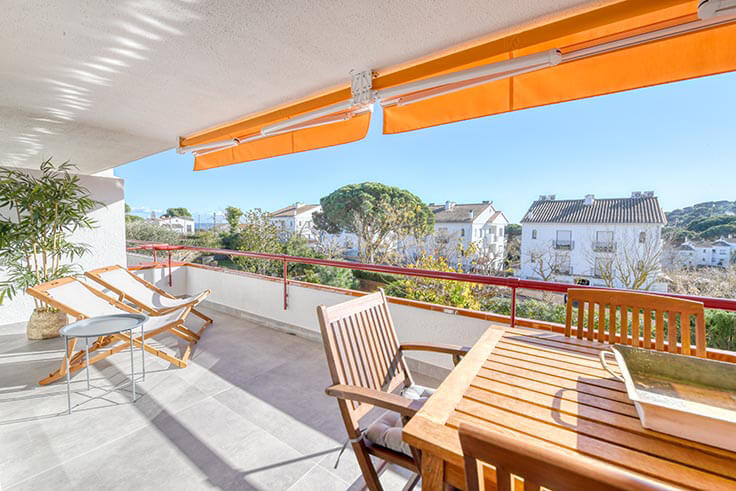 Wohnung 3 Schlafzimmer mit Schwimmbad, Wifi, Parken und Garten auf Calella de Palafrugell - Vermietung Urlaub - Tourist