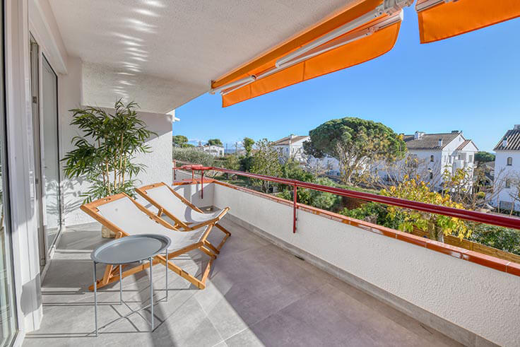 Wohnung 3 Schlafzimmer mit Schwimmbad, Wifi, Parken und Garten auf Calella de Palafrugell - Vermietung Urlaub - Tourist