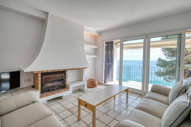 Penthouse 3 Schlafzimmer mit Meerblick auf Calella de Palafrugell - Vermietung Jahreszeit
