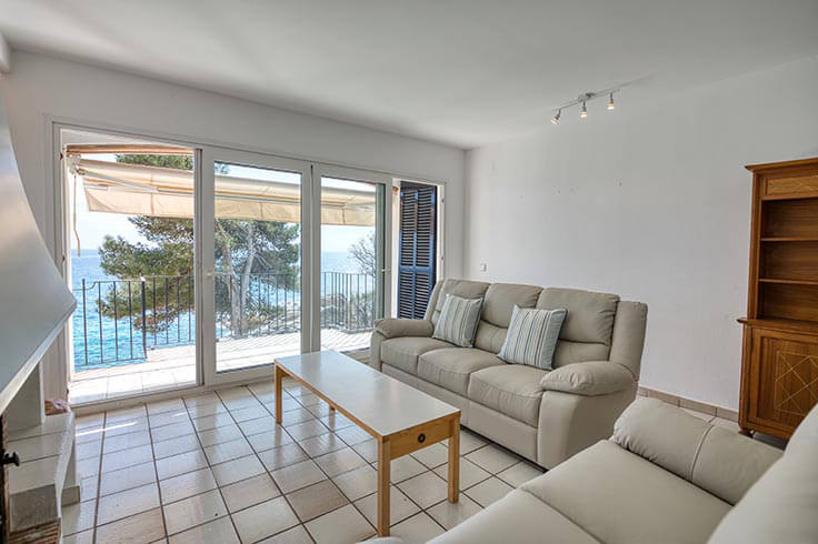 Penthouse 3 Schlafzimmer mit Meerblick auf Calella de Palafrugell - Vermietung Jahreszeit