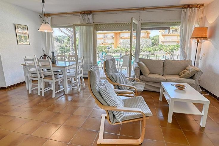 Wohnung 2 Schlafzimmer mit Schwimmbad, Wifi, Parken und Garten auf Calella de Palafrugell - Vermietung Urlaub - Tourist