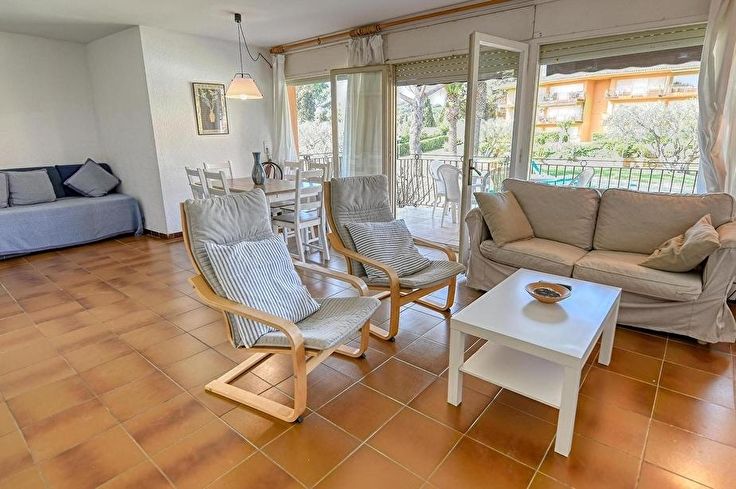 Wohnung 2 Schlafzimmer mit Schwimmbad, Wifi, Parken und Garten auf Calella de Palafrugell - Vermietung Urlaub - Tourist