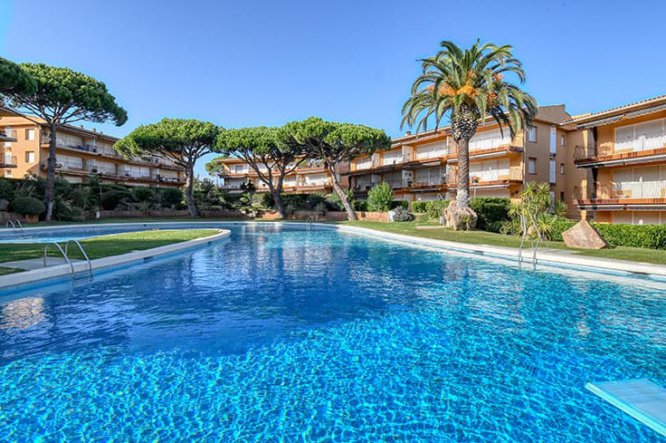 Wohnung 2 Schlafzimmer mit Schwimmbad, Wifi, Parken und Garten auf Calella de Palafrugell - Vermietung Urlaub - Tourist