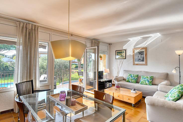 Wohnung 2 Schlafzimmer mit Schwimmbad, Wifi, Parken und Garten auf Calella de Palafrugell - Vermietung Urlaub - Tourist