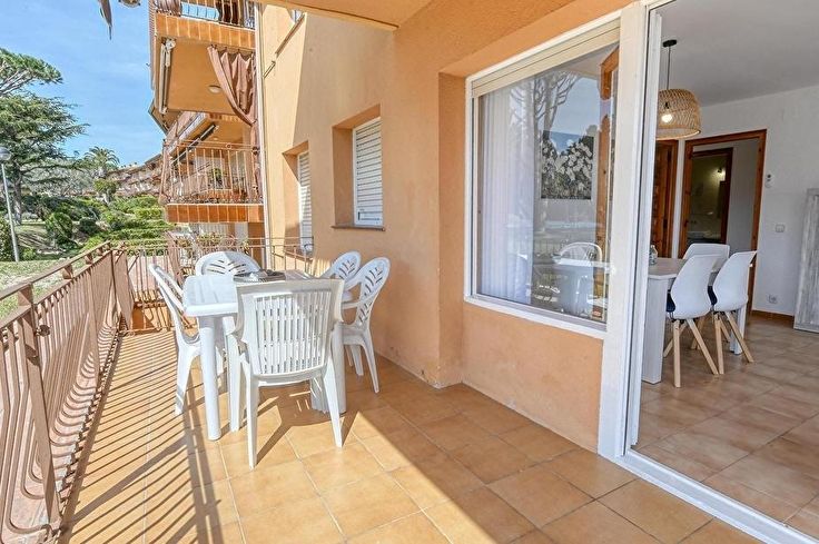 Wohnung 2 Schlafzimmer mit Schwimmbad, Meerblick, Wifi, Parken und Garten auf Calella de Palafrugell - Vermietung Urlaub - Tourist