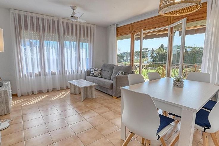 Wohnung 2 Schlafzimmer mit Schwimmbad, Meerblick, Wifi, Parken und Garten auf Calella de Palafrugell - Vermietung Urlaub - Tourist