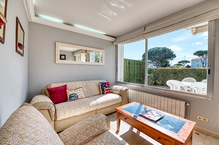 Wohnung 2 Schlafzimmer mit Schwimmbad, Parken und Garten auf Calella de Palafrugell - Vermietung Jahreszeit