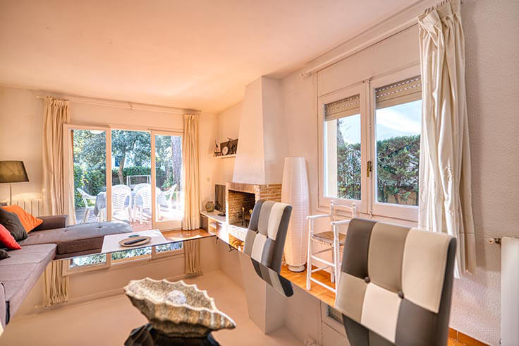 Reihenhaus 3 Schlafzimmer mit Schwimmbad, Parken und Garten auf Calella de Palafrugell - Vermietung Urlaub - Tourist