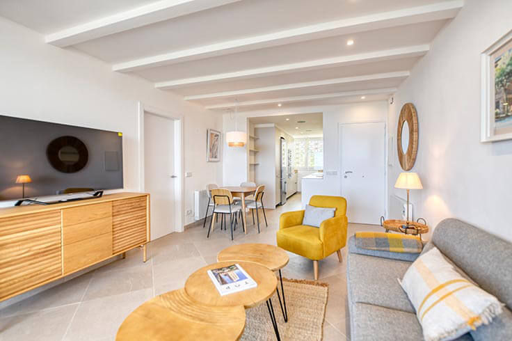 Wohnung 2 Schlafzimmer mit Schwimmbad, Meerblick, Wifi und Parken auf Calella de Palafrugell - Vermietung Urlaub - Tourist