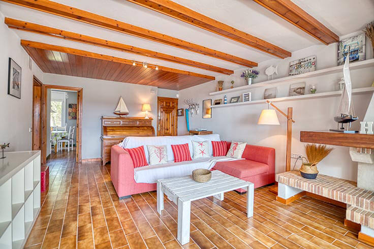 Wohnung 3 Schlafzimmer mit Schwimmbad, Meerblick, Wifi, Parken und Garten auf Calella de Palafrugell - Vermietung Urlaub - Tourist