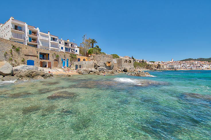 Wohnung 1 Schlafzimmer mit Meerblick, Wifi und Parken auf Calella de Palafrugell - Vermietung Urlaub - Tourist