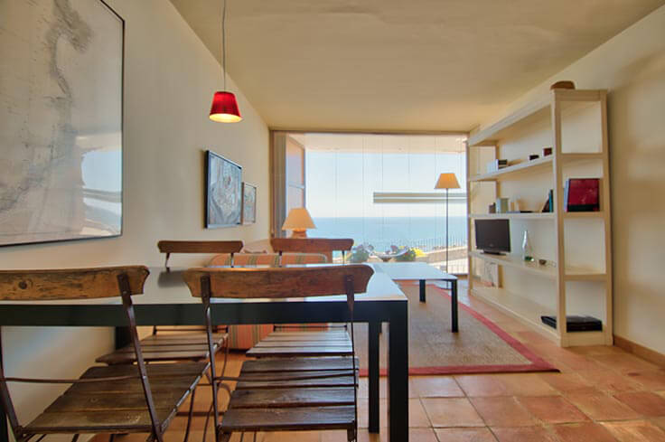 Wohnung 1 Schlafzimmer mit Meerblick, Wifi und Parken auf Calella de Palafrugell - Vermietung Urlaub - Tourist