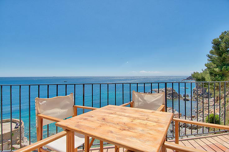 Wohnung 2 Schlafzimmer mit Meerblick, Wifi und Parken auf Calella de Palafrugell - Vermietung Urlaub - Tourist