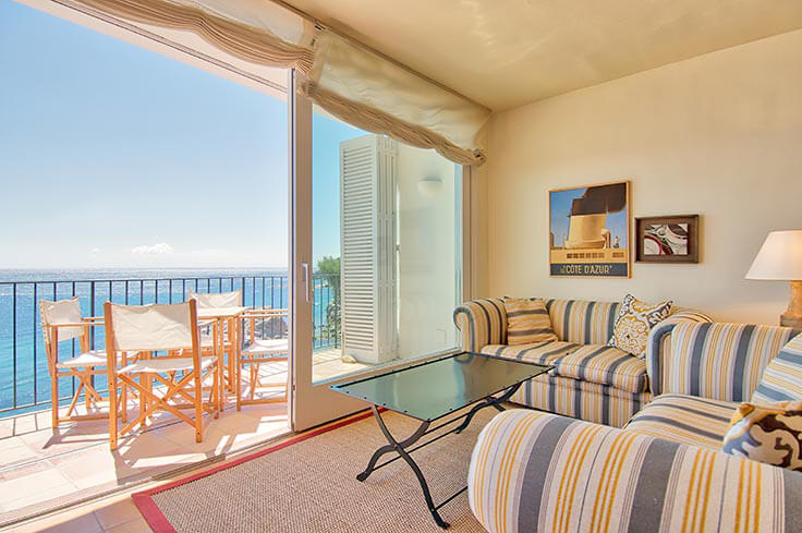 Wohnung 2 Schlafzimmer mit Meerblick, Wifi und Parken auf Calella de Palafrugell - Vermietung Urlaub - Tourist