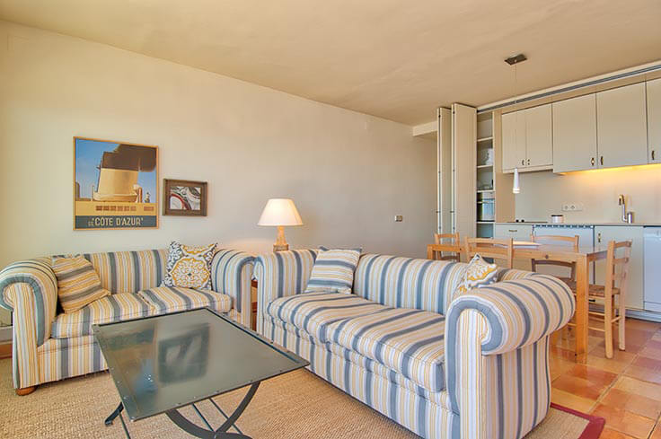 Wohnung 2 Schlafzimmer mit Meerblick, Wifi und Parken auf Calella de Palafrugell - Vermietung Urlaub - Tourist