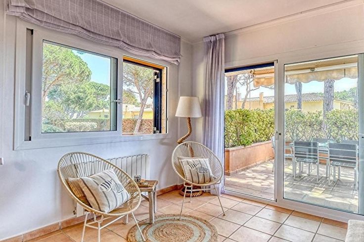 Wohnung 2 Schlafzimmer mit Schwimmbad, Parken und Garten auf Calella de Palafrugell - Vermietung Urlaub - Tourist