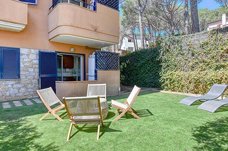 Wohnung 2 Schlafzimmer mit Schwimmbad, Parken und Garten auf Calella de Palafrugell - Vermietung Urlaub - Tourist