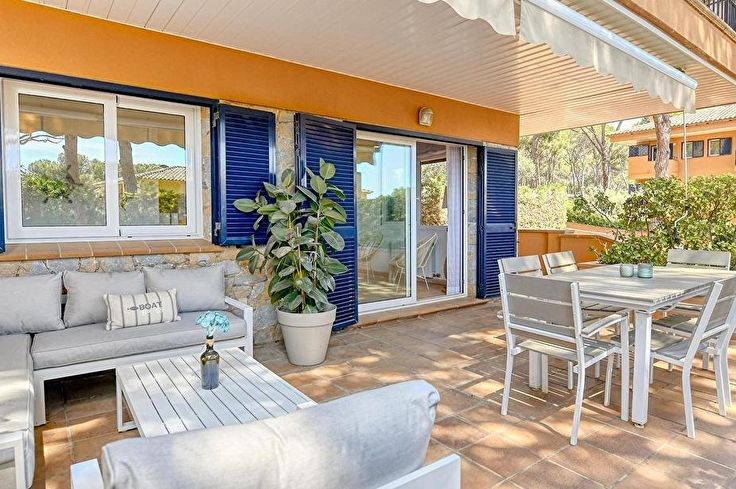 Wohnung 2 Schlafzimmer mit Schwimmbad, Parken und Garten auf Calella de Palafrugell - Vermietung Urlaub - Tourist