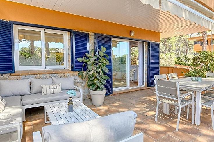 Wohnung 2 Schlafzimmer mit Schwimmbad, Parken und Garten auf Calella de Palafrugell - Vermietung Urlaub - Tourist
