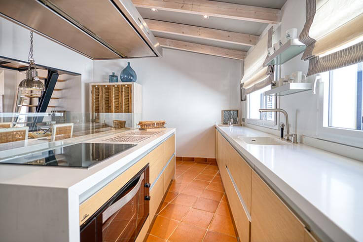 Penthouse 2 Schlafzimmer mit Meerblick auf Calella de Palafrugell - Vermietung Urlaub - Tourist