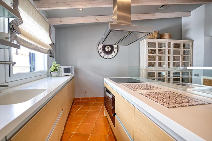 Penthouse 2 Schlafzimmer mit Meerblick auf Calella de Palafrugell - Vermietung Urlaub - Tourist