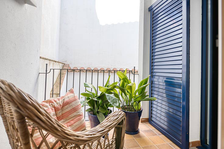 Penthouse 2 Schlafzimmer mit Meerblick auf Calella de Palafrugell - Vermietung Urlaub - Tourist
