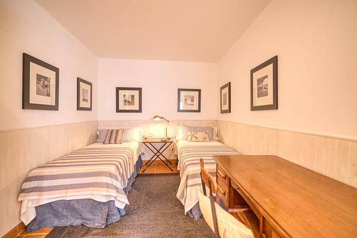 Penthouse 2 Schlafzimmer mit Meerblick auf Calella de Palafrugell - Vermietung Urlaub - Tourist