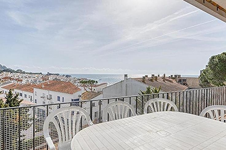 Wohnung 4 Schlafzimmer mit Meerblick und Parken auf Calella de Palafrugell - Vermietung Jahreszeit
