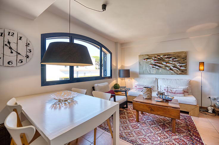 Wohnung 3 Schlafzimmer mit Schwimmbad, Meerblick und Parken auf Calella de Palafrugell - Vermietung Urlaub - Tourist