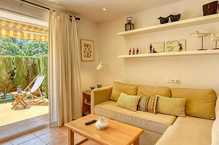Wohnung 1 Schlafzimmer mit Schwimmbad und Garten auf Calella de Palafrugell - Vermietung Urlaub - Tourist