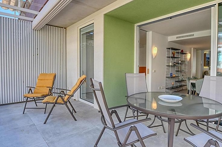 Wohnung 3 Schlafzimmer mit Schwimmbad, Klimaanlage, Wifi, Parken und Garten auf Llafranc - Vermietung Jahreszeit