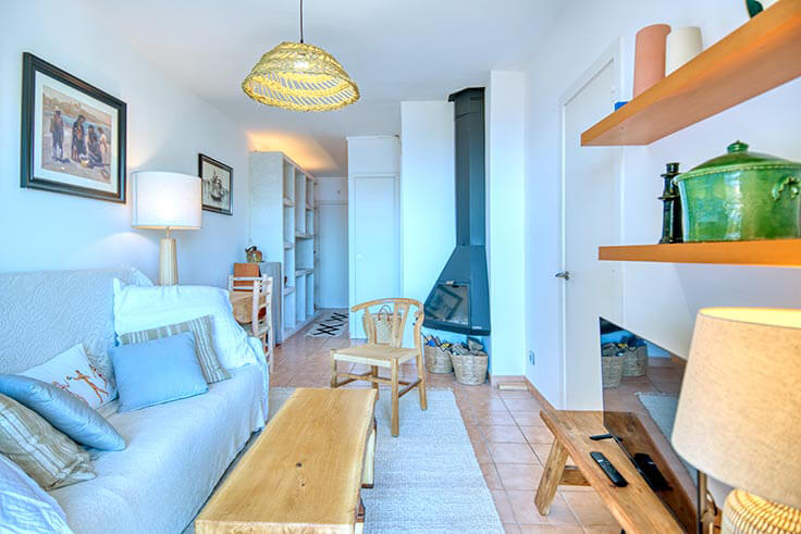 Wohnung 1 Schlafzimmer mit Meerblick, Wifi, Parken und Garten auf Tamariu - Vermietung Urlaub - Tourist