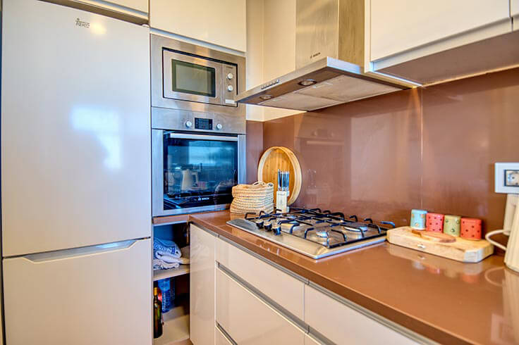 Wohnung 1 Schlafzimmer mit Meerblick, Wifi, Parken und Garten auf Tamariu - Vermietung Urlaub - Tourist