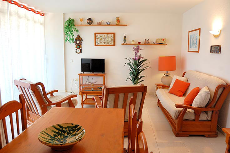 Wohnung 2 Schlafzimmer mit Schwimmbad, Parken und Garten auf Tamariu - Vermietung Jahreszeit