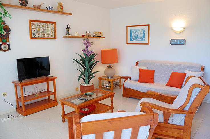 Wohnung 2 Schlafzimmer mit Schwimmbad, Parken und Garten auf Tamariu - Vermietung Jahreszeit